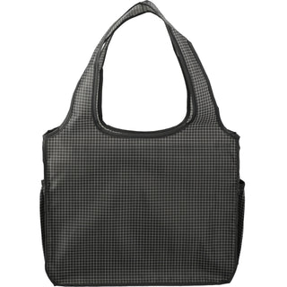 Printwear Grid Bungalow Tote (Black)