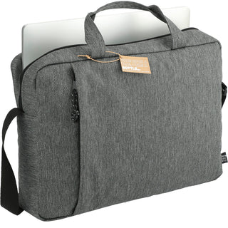 Printwear Vila Recycled 15" Computer Business Case (Graphite)