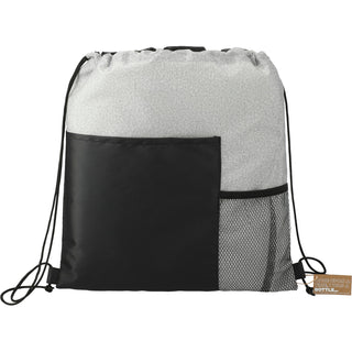 Printwear Cycle RPET Drawstring Bag (Graphite)