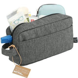 Printwear Vila Recycled Dopp Kit Pouch (Graphite)