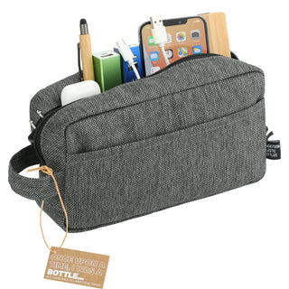 Printwear Vila Recycled Dopp Kit Pouch (Graphite)