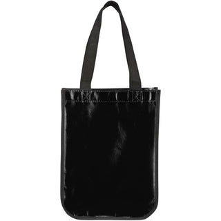 Printwear Gloss Laminated Non-Woven Gift Tote (Black)