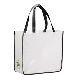 Printwear Gloss Laminated Non-Woven Shopper Tote (White)