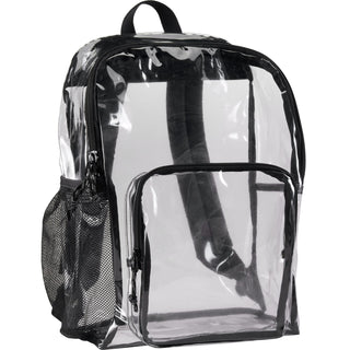 Printwear Lucent Deluxe Clear PVC Backpack (Clear)