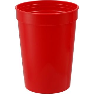 Printwear Solid 12oz Stadium Cup (Red)