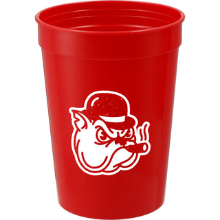 Printwear Solid 12oz Stadium Cup (Red)