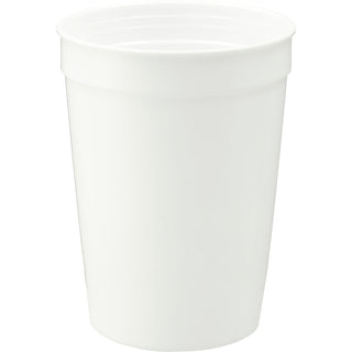 Printwear Solid 12oz Stadium Cup (White)