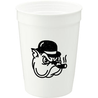 Printwear Solid 12oz Stadium Cup (White)