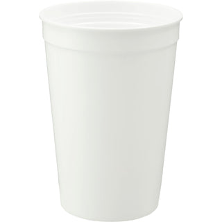 Printwear Solid 16oz Stadium Cup (White)
