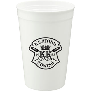 Printwear Solid 16oz Stadium Cup (White)