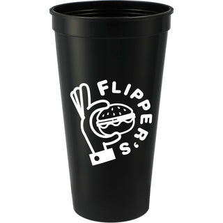 Printwear Solid 24oz Stadium Cup (Black)