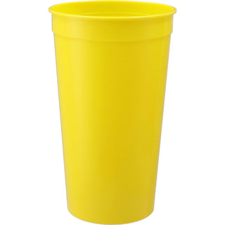 Printwear Solid 32oz Stadium Cup (Yellow)