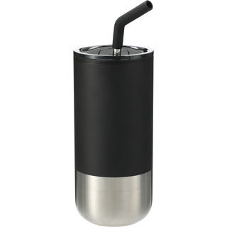 Printwear Lagom 16oz Tumbler w/ SS Straw (Black)