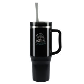 Printwear Thor 40oz Eco-Friendly Straw Tumbler (Black)