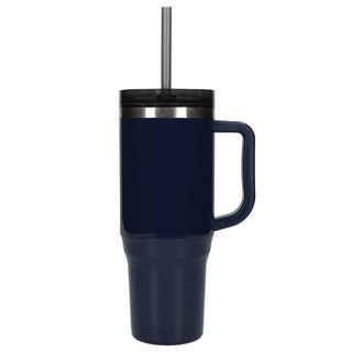 Printwear Thor 40oz Eco-Friendly Straw Tumbler (Navy)