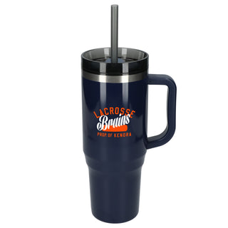 Printwear Thor 40oz Eco-Friendly Straw Tumbler (Navy)