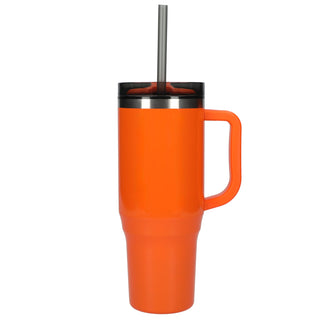 Printwear Thor 40oz Eco-Friendly Straw Tumbler (Orange)