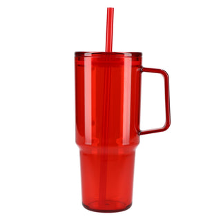 Printwear Lucien Recycled Acrylic Travel Mug 40oz (Red)