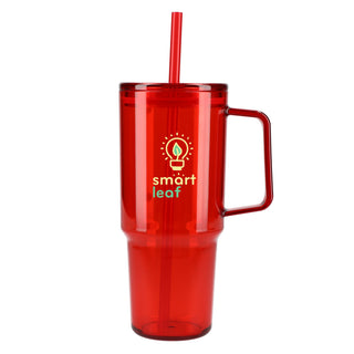 Printwear Lucien Recycled Acrylic Travel Mug 40oz (Red)