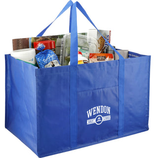 Printwear Recycled Woven Utility Tote (Royal)