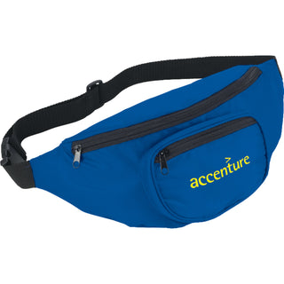 Printwear Hipster Deluxe Fanny Pack (Royal)