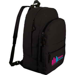 Printwear Classic Deluxe Backpack (Black)
