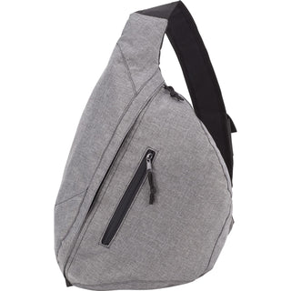 Printwear Brooklyn Deluxe Sling Backpack (Graphite)