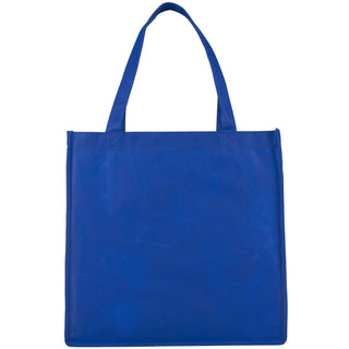 Printwear Main Street Non-Woven Shopper Tote (Royal Blue)