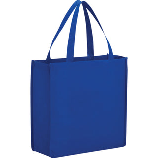 Printwear Main Street Non-Woven Shopper Tote (Royal Blue)