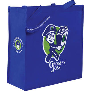 Printwear Main Street Non-Woven Shopper Tote (Royal Blue)