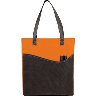 Printwear Rivers Pocket Non-Woven Convention Tote (Orange)