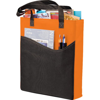 Printwear Rivers Pocket Non-Woven Convention Tote (Orange)