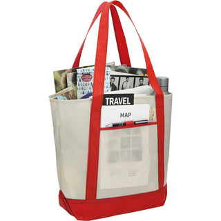 Printwear Lighthouse Non-Woven Boat Tote (RED)