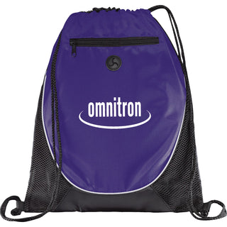 Printwear Peek Drawstring Bag (Purple)