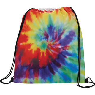 Printwear Tie Dye Drawstring Bag (Multi-Colored)