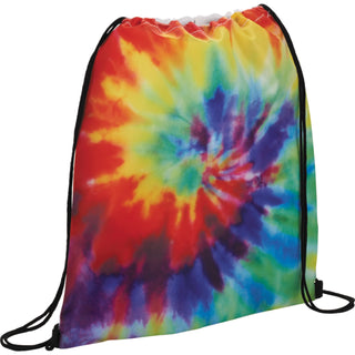 Printwear Tie Dye Drawstring Bag (Multi-Colored)