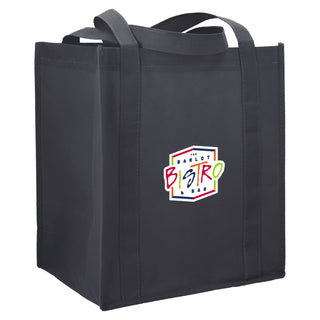 Printwear Little Juno Non-Woven Grocery Tote (Charcoal)