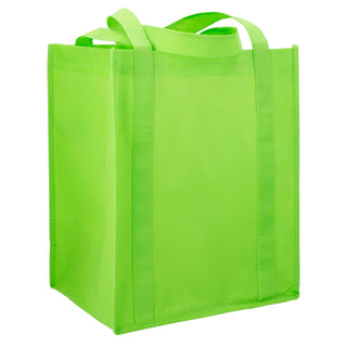 Printwear Little Juno Non-Woven Grocery Tote (Lime Green)