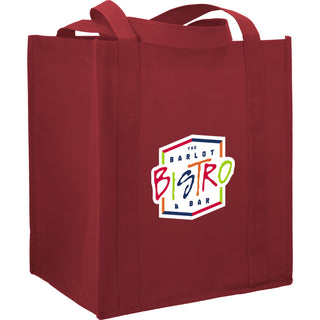 Printwear Hercules Non-Woven Grocery Tote (Maroon)