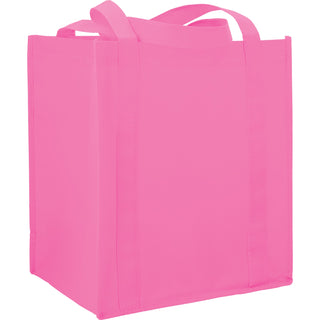 Printwear Hercules Non-Woven Grocery Tote (Pink)