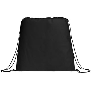 Printwear Evergreen Non-Woven Drawstring Bag (Black)