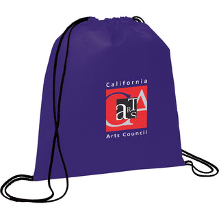 Printwear Evergreen Non-Woven Drawstring Bag (Purple)