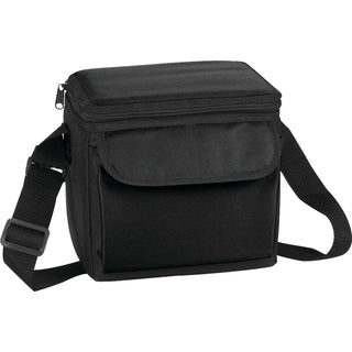 Printwear 6-Can Lunch Cooler (Black)