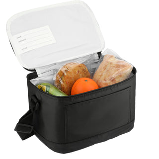 Printwear Classic 6-Can Lunch Cooler (Black)