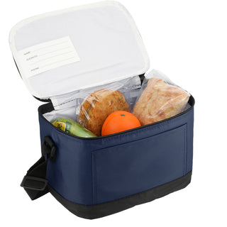 Printwear Classic 6-Can Lunch Cooler (Navy Blue)