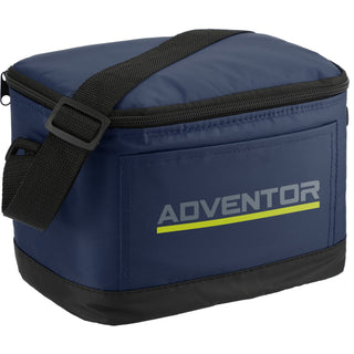 Printwear Classic 6-Can Lunch Cooler (Navy Blue)