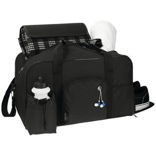 Printwear Weekender 18.5" Deluxe Duffel Bag (Black)