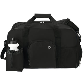 Printwear Weekender 18.5" Deluxe Duffel Bag (Black)