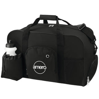 Printwear Weekender 18.5" Deluxe Duffel Bag (Black)