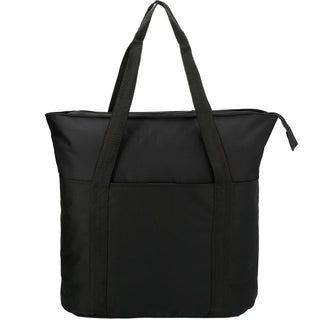 Printwear Heavy Duty Zippered Convention Tote (Black)